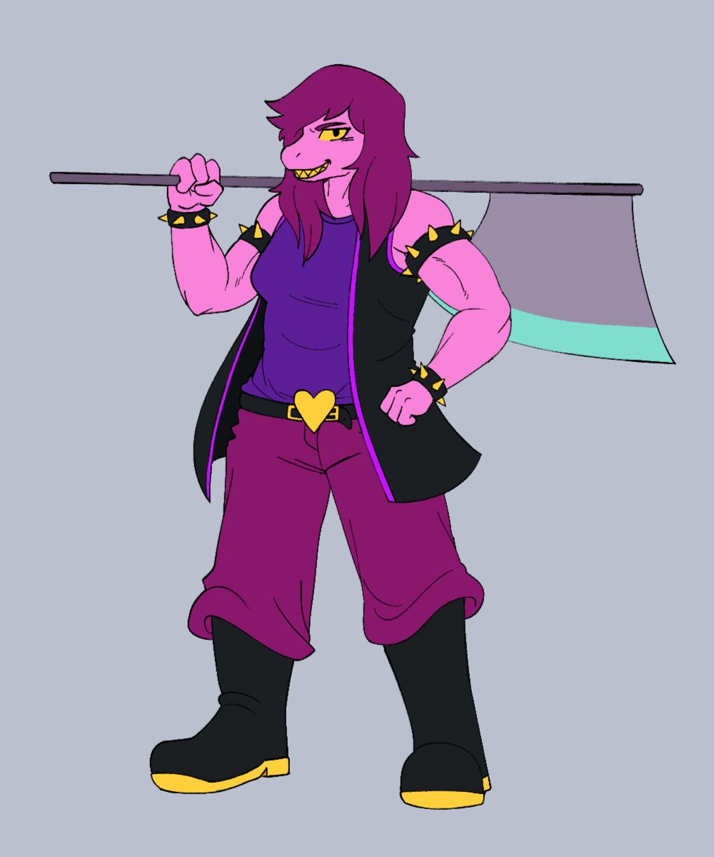 PixelatedEngie's tweet photo. the susie gasters (comm for lucky) https://t.co/VOQbIz2GO1