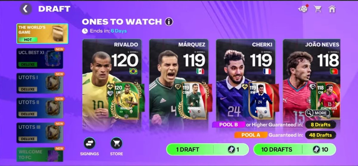 AdrenalineFCM's tweet photo. F2Ps GUIDE UPDATE 🔴
As you guys know, how crucial is a CDM 💪🏻 in your team after the new gameplay update. 🙌🏻😮‍💨
So, the guys who failed to exchange #UTOTS Declan Rice must definitely target this Márquez from the drafts/18k Shards.👀
He looks soo GOATED with that Guardian!🔥🐐 https://t.co/w4hDWQRXuQ