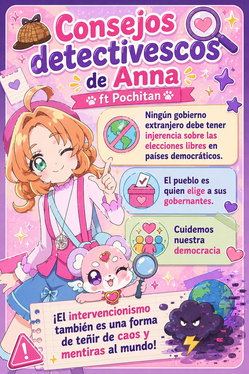 javiersilva0826's tweet photo. Anna acaba de leer lo que dijo el Presidente Trump y esto es lo que opina al respecto:

#MeitanteiPrecure #StarDetectivePrecure #CepedaPresidente #CepedaEsMásCapaz #Anna #CureAnswer #KPopersConCepeda https://t.co/7FLdefxq4m