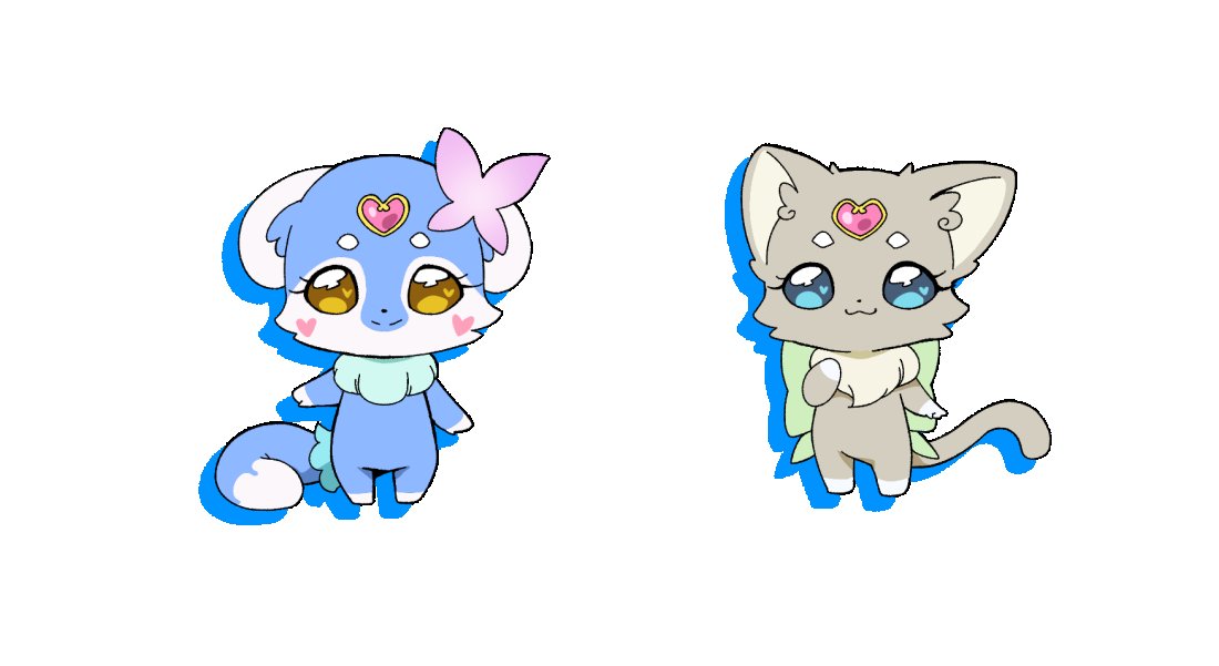 EstLunar's tweet photo. 帆羽くれあ＆来栖エリザ 妖精化
#precure #プリキュア #たんプリ https://t.co/llQQEP1vKo