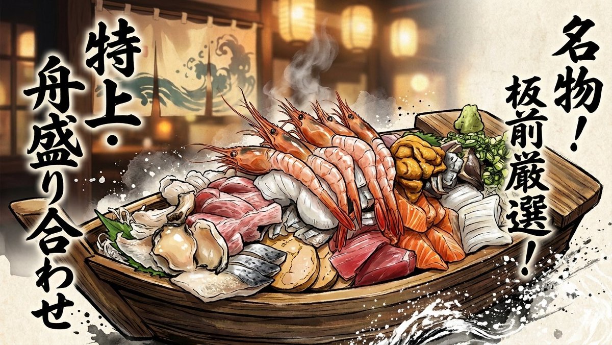 00umimonogatari's tweet photo. 至福の和食体験をお届け。

本日も、北海道の豊かな海が育んだ新鮮な魚介類を厳選し、刺身盛り合わせをご用意しています。見た目にも美しく、豪華な舟盛りでご用意。舌でとろける極上の刺身は、一度味わえば忘れられない至福のひとときです。

すすきのでの特別な夜に、職人の技が光る魚料理を堪能してみませんか。

新鮮さが光る魚介が、札幌の居酒屋であなたのご来店を心よりお待ちしております。ぜひ、お気軽にお立ち寄りください。

#札幌グルメ
#居酒屋
#刺身
#新鮮魚介
#北海道グルメ