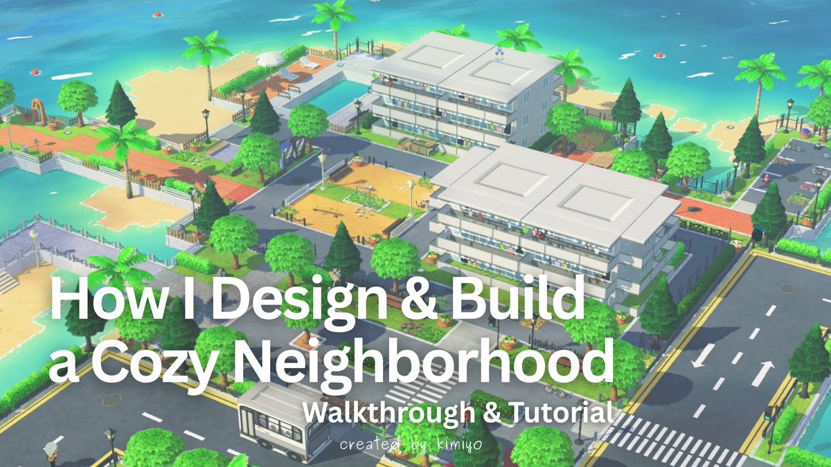 kimiyoacnh's tweet photo. How I Design &amp; Build a Cozy Neighborhood For Miis🪴

► Youtube video:
https://t.co/7KJvxFppsJ

#tomodachilife #トモコレ #トモダチコレクション https://t.co/E0nZSvc4Wl