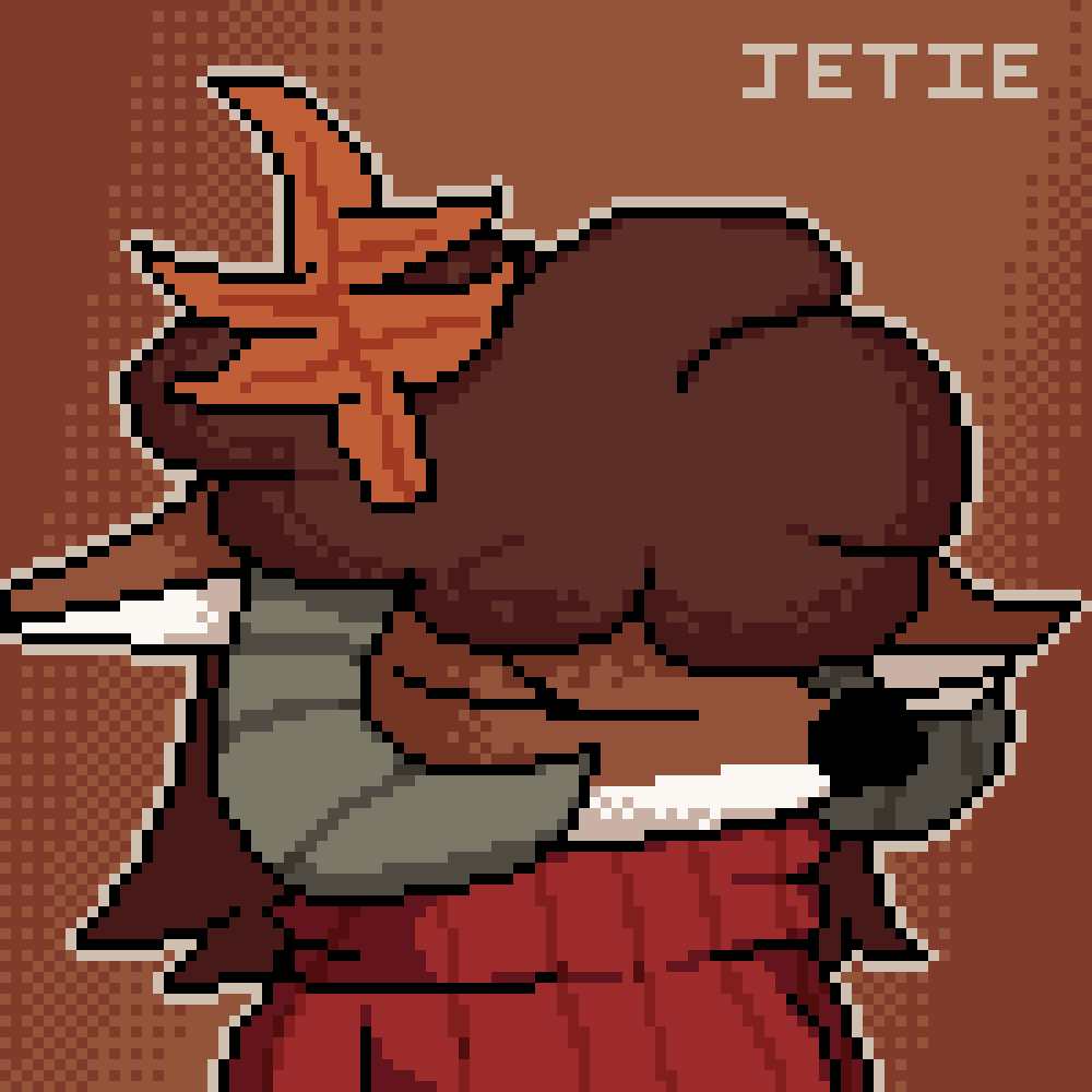 JetDeans's tweet photo. Made a scaled up version (mainly so it fit the artfight thumbnail better) #ocart #pixelart #digitalart #art #oc #originalcharacter #deer https://t.co/kyF1oWRSVO