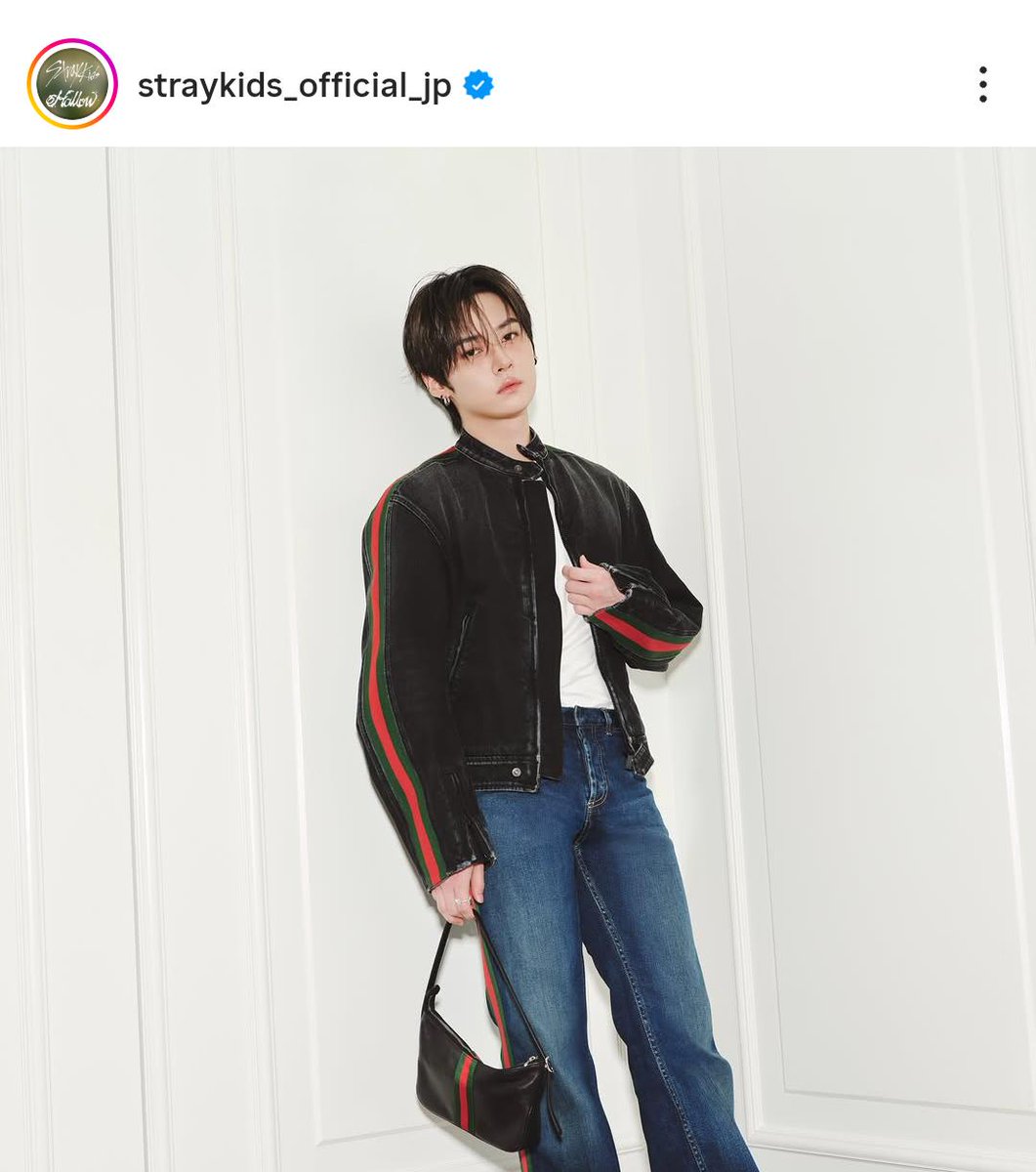 LKglobal_'s tweet photo. 📷| Stray Kids Japan | Instagram 

Stray Kids Japan just shared a reel and a post from the latest Generation Gucci campaign, featuring Lee Know as the face of the campaign.
 
Remember to: ♥️🔄💬🔖 & share on stories and tag Gucci and t.leeknowsaurus

Reel: https://t.co/388O3rNKNe
Post: https://t.co/awNfogzV1j
#LEEKNOWxGUCCI