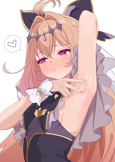 キュアアルカナ・シャドウちゃん腋見せて… 