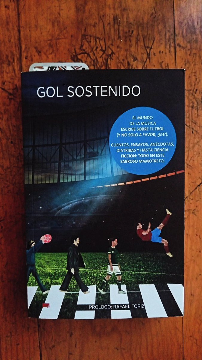 AndresLP2's tweet photo. Nunca está de más un poco de literatura balompédica, sobre todo cuando se trata de una antología de @ElefantaEditor, que reúne a periodistas, músicos y rockeras hablando sobre fútbol: https://t.co/pFJaFyFw6T