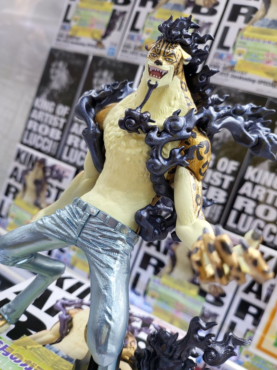 shizukan_amuse's tweet photo. ワンピース KING OF ARTIST ROB LUCCI Awakening-SPECIAL ver.-
#KINGOFARTIST から #ロブ・ルッチ が登場!!
ぜひ #静岡鑑定団 でGETしてください!!
#静岡 #静鑑 https://t.co/LHlhaYtal2