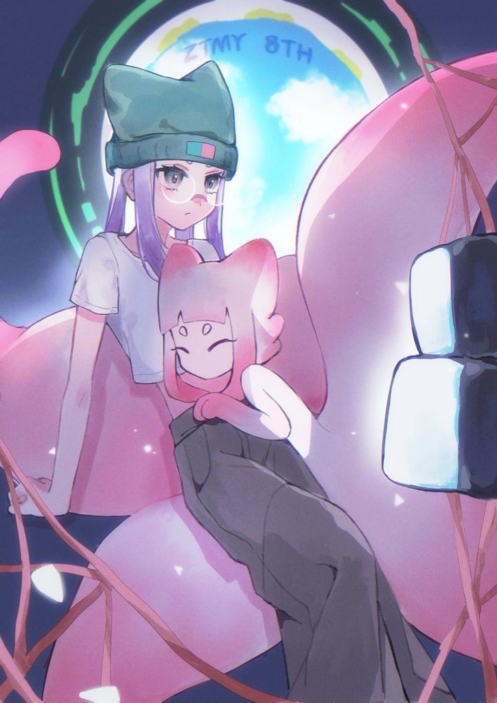 yabana_chisa's tweet photo. ずとまよ 8時間カウントダウン リレーイラスト|ZUTOMAYO 8-Hour Art Relay
8周年おめでとう！🌙
大好きな曲をイメージしながら描いたよ！
次の担当者の作品もお楽しみに✨@Yaoyuemq4d 
#ずとまよファンアート #ZTMY8周年 https://t.co/hzmTnyN5t9