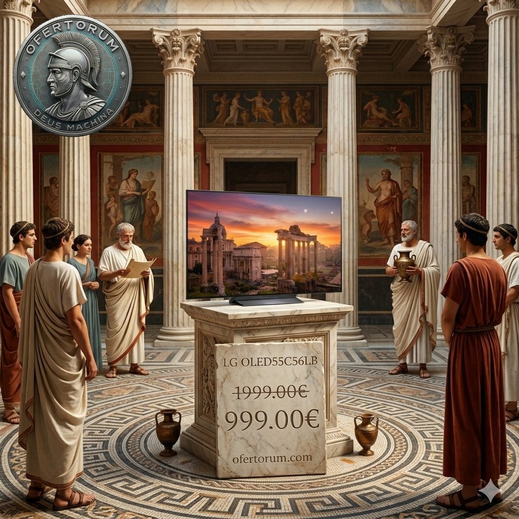 ofertorumweb's tweet photo. 🏛️¡CINE EN CASA!🏛️
¡Ave!✋Rompe el mercado con la reina de las pantallas: Smart TV 4K LG OLED evo C5 de 55".
🎮 Negros puros y el mejor contraste con un precio de locura.
❌ Antes: 1999,00€
🔥 HOY: 999,00€
🔗 https://t.co/i9qifyjrrO
#Ofertorum #LG #OLED #SmartTV #Oferta https://t.co/fcdYaUcmnL