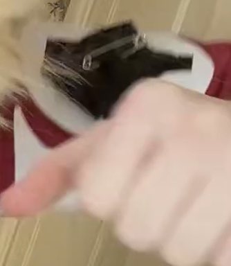 UnderSpinning's tweet photo. @JohnChudbert That’s a safety pin dumbass https://t.co/8l6g0UpO95