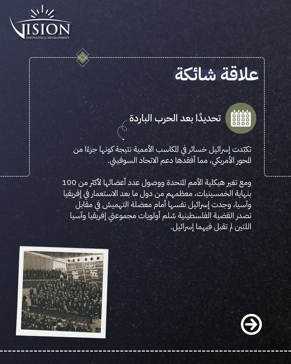 Vision_pd's tweet photo. 📌كيف نفهم الموقف الإسرائيلي الشامل من الأمم المتحدة؟

تفضلوا بقراءة التقرير كاملًا على موقعنا الإلكتروني، أو الاستماع إليه مسجلًّا، من الرابط التالي:🔗

https://t.co/JDS67VZUhg

#رؤية #مركز_رؤية #إسرائيل #الأمم_المتحدة #حرب https://t.co/rX6TiVlpU3