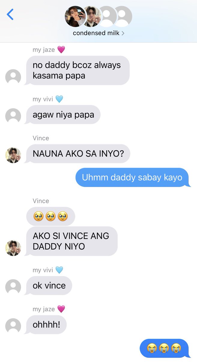 suhchengs's tweet photo. lovely spiker
— #nomin one twt au

Happy anniversary from vi and jaze!

At si vince (jn) inakusahan na inaagaw raw ang papalove (jm) sa kambal. https://t.co/LPiYi6hnUw