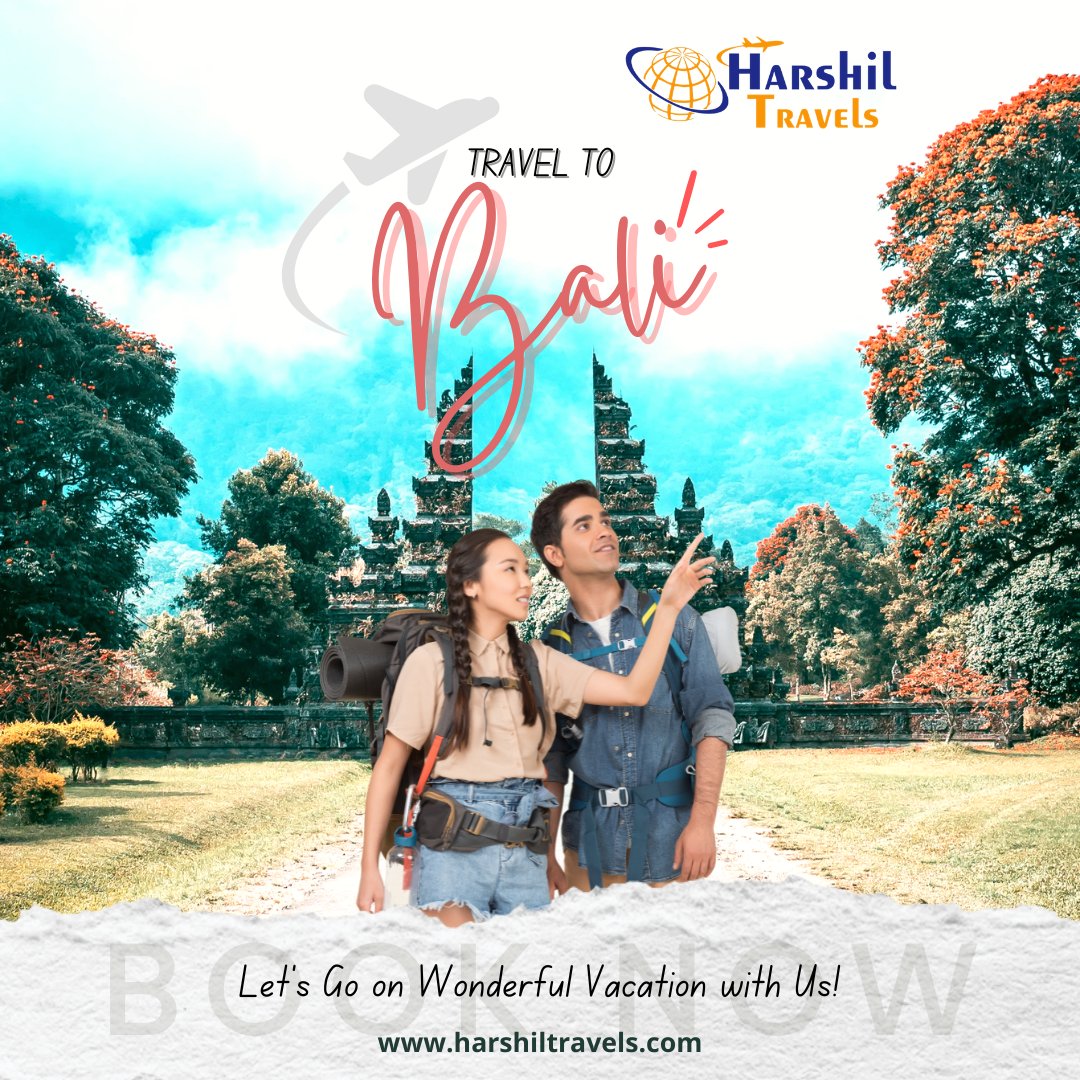 HarshilTravel's tweet photo. 🌴✨ Discover the Magic of Bali with Harshil Travels! ✈️

From breathtaking temples and lush landscapes to unforgettable cultural experiences, Bali is the perfect destination for your next adventure.
🌐 https://t.co/A9FtsBPTle
#BaliTour #TravelBali #HarshilTravels #BaliVacation https://t.co/8WeJeG4A76
