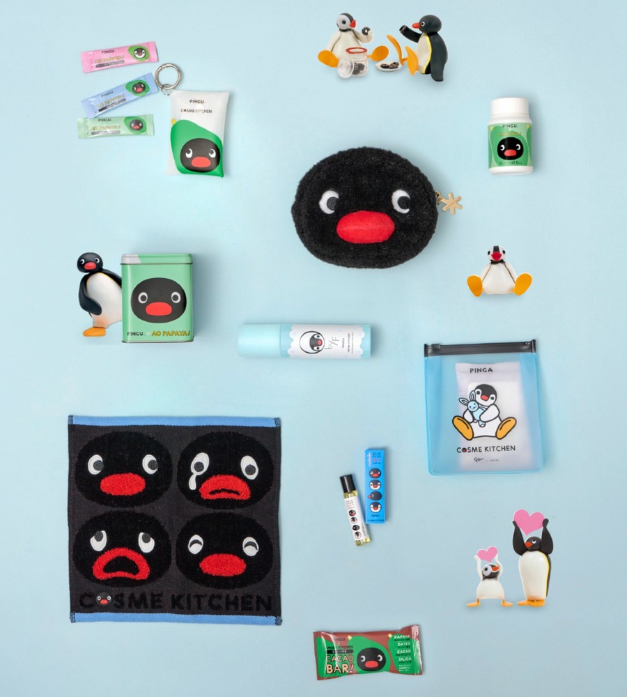 fashionpressnet's tweet photo. コスメキッチン「ピングー」初コラボ、ひんやり頭皮ケア叶うシャンプー＆ふわふわポーチなど全17種 - https://t.co/oD3ZoMCroE https://t.co/2hNbfuzKNp