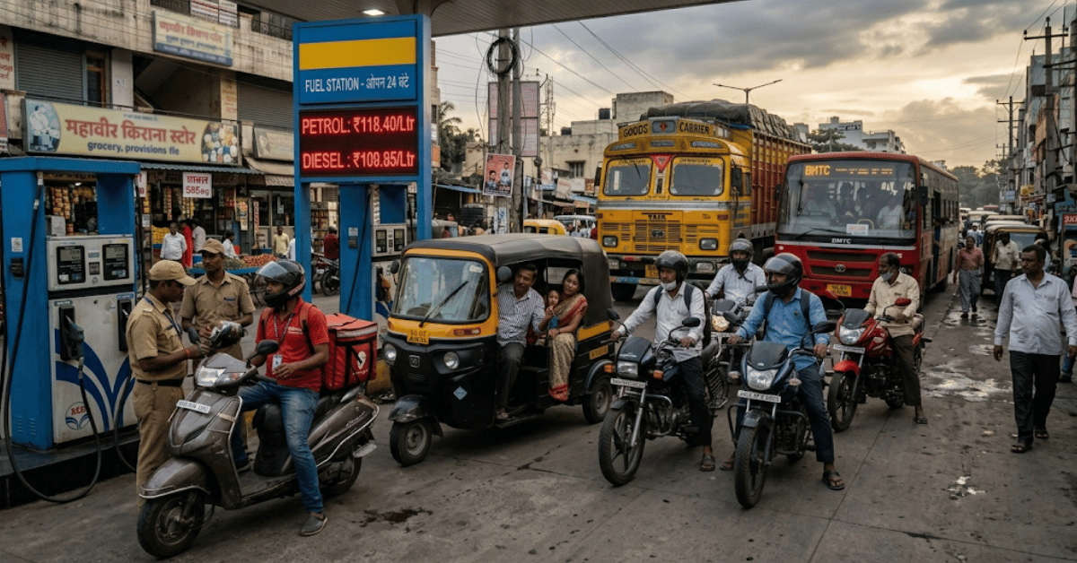 timesfromindia's tweet photo. ⛽ Petrol &amp; Diesel prices rising in India? Rising fuel costs may increase inflation, transport charges &amp; daily expenses. 📈

Read more 👇
https://t.co/RUOKA3NNkS

#PetrolPrice #DieselPrice #FuelPriceHike #Inflation #IndiaNews #indianews #timesfromindia #petroldieselhike https://t.co/PgUjwKOAYL