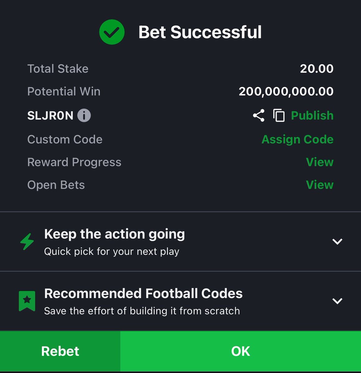 Hamsoltips's tweet photo. World Cup long shot 🔥

Booking Code - SLJR0N 

Edited version drops here 👇🏼
https://t.co/prZXvFH5wJ https://t.co/9JNij6aYG4