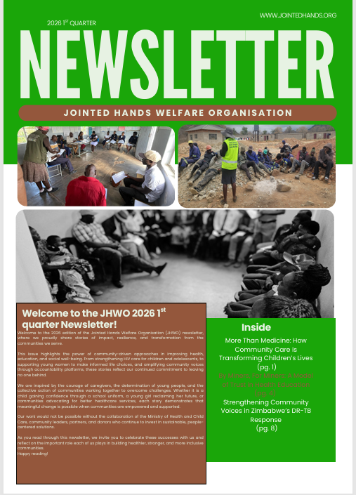 JointedHands's tweet photo. 📢 Our First Quarter Newsletter is out!
From supporting 1,334 CALHIV to empowering miners through peer-led health education &amp; strengthening community voices, communities remain at the heart of our work.
Read the newsletter and see how lives are changing!
https://t.co/LcZKzScHt6 https://t.co/h5dc7lcyqs