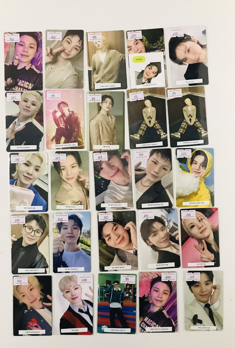 _merchamp's tweet photo. WTS LFB

SEVENTEEN WOOZI PHOTOCARDS
price on pic

dop: until june 7, 2026

dm or join to claim: https://t.co/FqpF6u4Mo7

#seventeen #woozi https://t.co/43TJh9P8hf