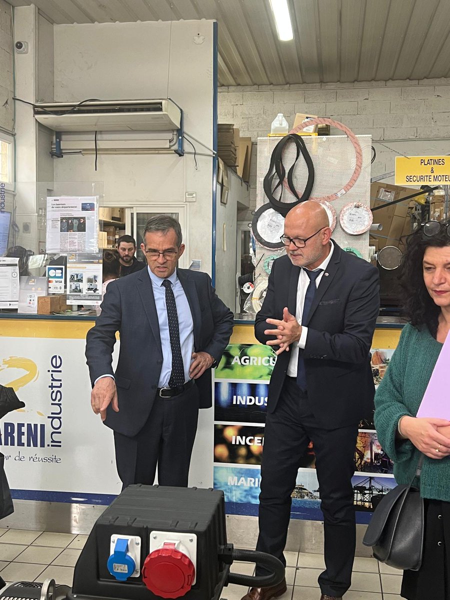 Image de Préfet de Lot-et-Garonne : #Economie | 🔵 Bruno André, Préfet de Lot-et-Garonne s’est rendu au sein de l’entreprise 2 Gareni In