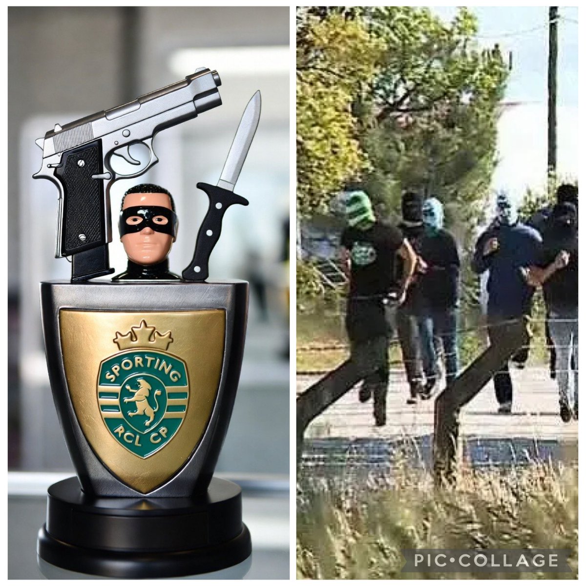 ariseternum24's tweet photo. O maior título do scp ainda é a invasão de alcochete.

41 condenados: 

- 37 crimes introdução em lugar vedado ao público; 

- 17 crimes ofensa à integridade física qualificada e 11 crimes de ameaça agravada; 

- 1 crime tráfico estupefacientes de menor gravidade.

Inédito. https://t.co/MSFW8X7Fr8