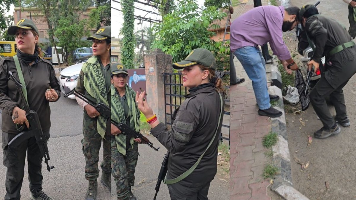 GulistanNewsTV's tweet photo. Jammu Police Intensify Anti-Drug Crackdown; Women Officers Lead Operations in Bahu Area
@JmuKmrPolice @Divcomjammu @OfficeOfLGJandK  @hmohib  @DigJsk  #JammuPolice #AntiDrugCampaign #Bahu #NashaMuktJK #JammuAndKashmir https://t.co/nPZOhr5L5j