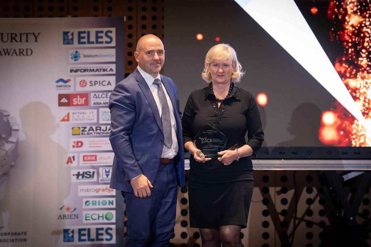 ECHOProjectEU's tweet photo. At the 17th International Conference ‘Days of Corporate Security’, the Institute for Corporative Security Studies presented ECHO &amp; our other project partner, the Municipality of Kranjska Gora, was awarded most secure municipality in the country in 2025: https://t.co/JmrCu7lnKt https://t.co/eGfKIWiP3J