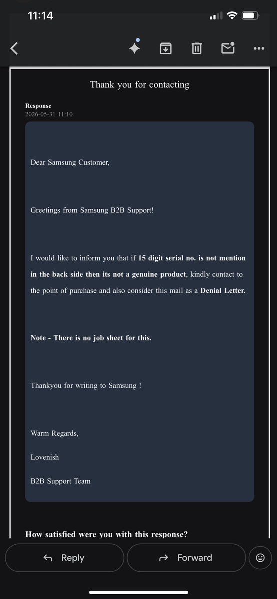 Cryptonewbeeq's tweet photo. @amazingdeals_in @RajFno @Flipkart @flipkartsupport I had ordered an SD card (Samsung EVO 256gb). Since delivery, it was not working. I contacted @flipkartsupport . They said now Samsung will do whatever they can. So, hesitantly reached out to samsung. They immediately said product is fake. No action still. https://t.co/gFiS1z5WCv