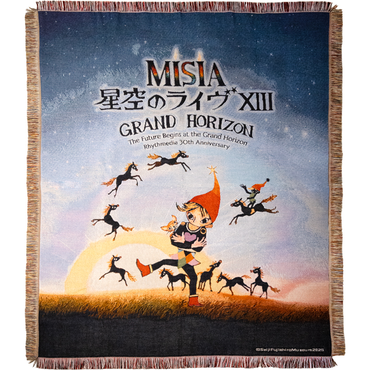 MISIA's tweet photo. 💫STARTS presents
#MISIA 星空のライヴXIII
GRAND HORIZON🎠

＼ペンライトなど新アイテム登場☀️／
6/19(金)福岡市民ホール公演（会場受取含む）から発売開始！

🆕アイテム
💡うまくいくペンライト
🧺アートブランケット
 🌈太陽のパレードTシャツ新色

🔗詳細はこちら
https://t.co/JB0mmBa1v5 https://t.co/xXKhAIyCBl