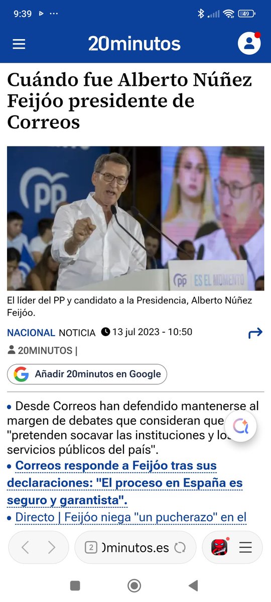 Quima23's tweet photo. @TheObjective_es @marcossierra Pon la carita del Feijoó que fue PRESIDENTE de Correos durante un montón de años!
Y ohhhh casualidad siempre pasasteis bien y gastéis ese voto, entonces no os quejabais!
Igual que hacéis con el "Carreixo"
Con viejos dementes y sus buenas monjitas!
Dais mucho asco; https://t.co/NAsBt22NLn