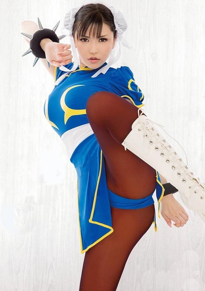 Hanajprp1's tweet photo. I knew my husband would love it!  Do I look sexy? https://t.co/f0kjh0bdfN