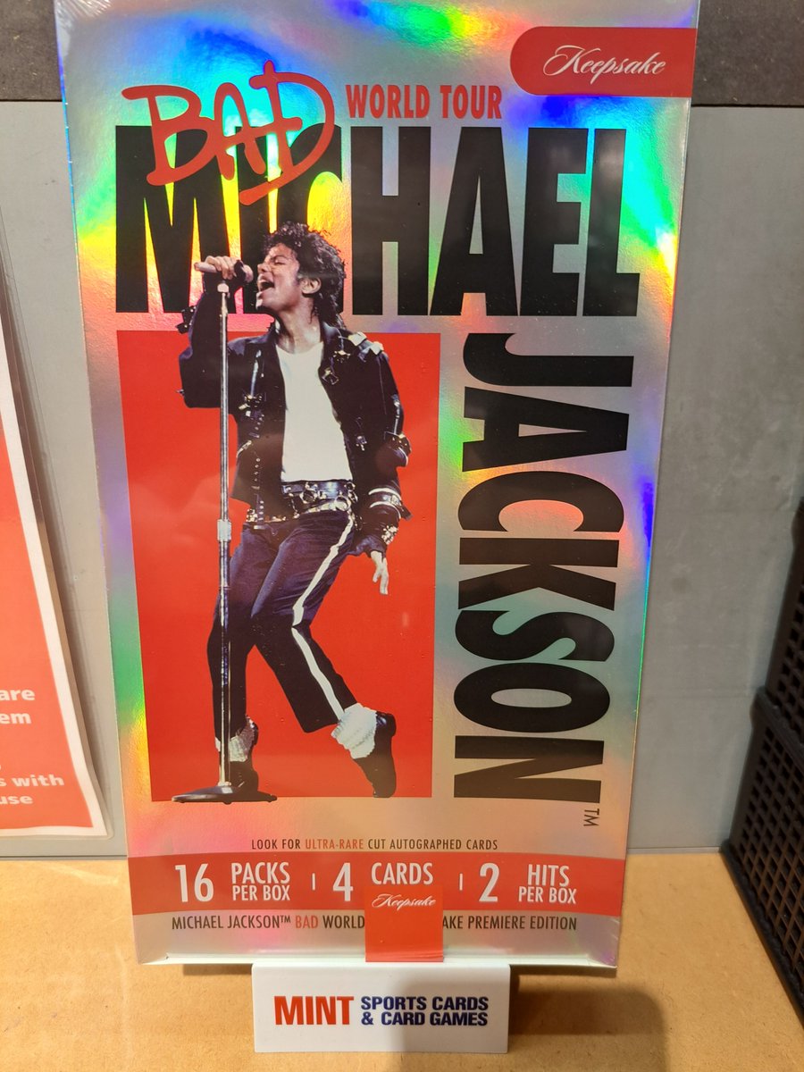 商品情報】 『2026 SUPER BREAK Michael Jackson BAD WORLD TOUR HOBBY