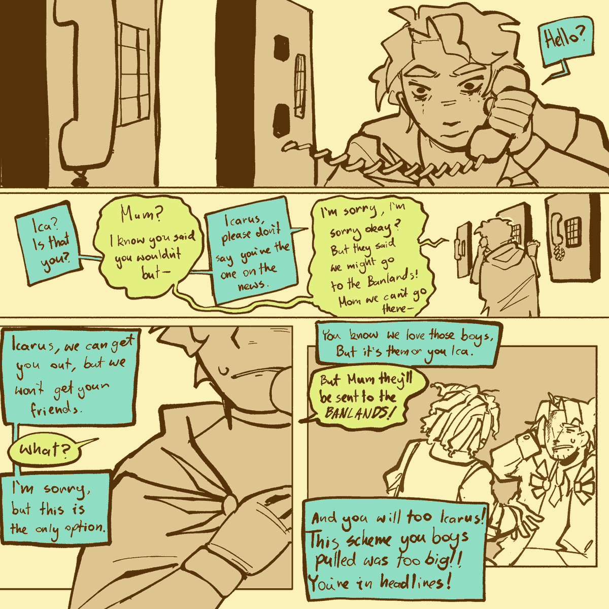 Maybemeidk29121's tweet photo. MM12 comic, right after they got captured 
#maymadness2012 #mm12 [Rehab Au] https://t.co/6IWZ0hGwEz