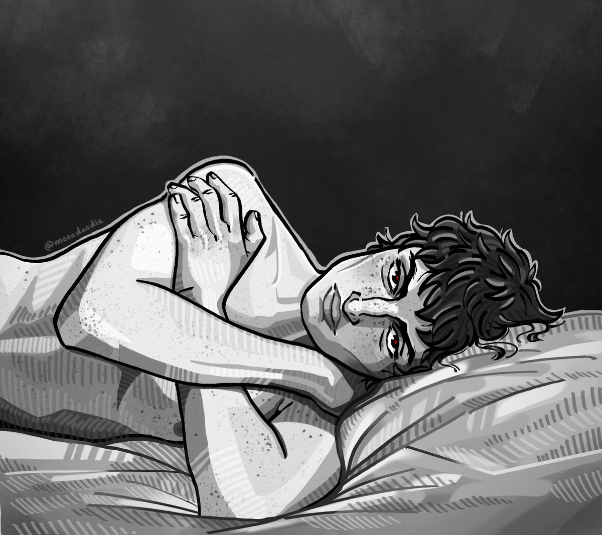 mooodoodle's tweet photo. #ttmdttms #byler

“there’s a small red point of light, glowing somewhere by the tv. mike’s been staring at it for hours…” https://t.co/AK4O2sz2Qi