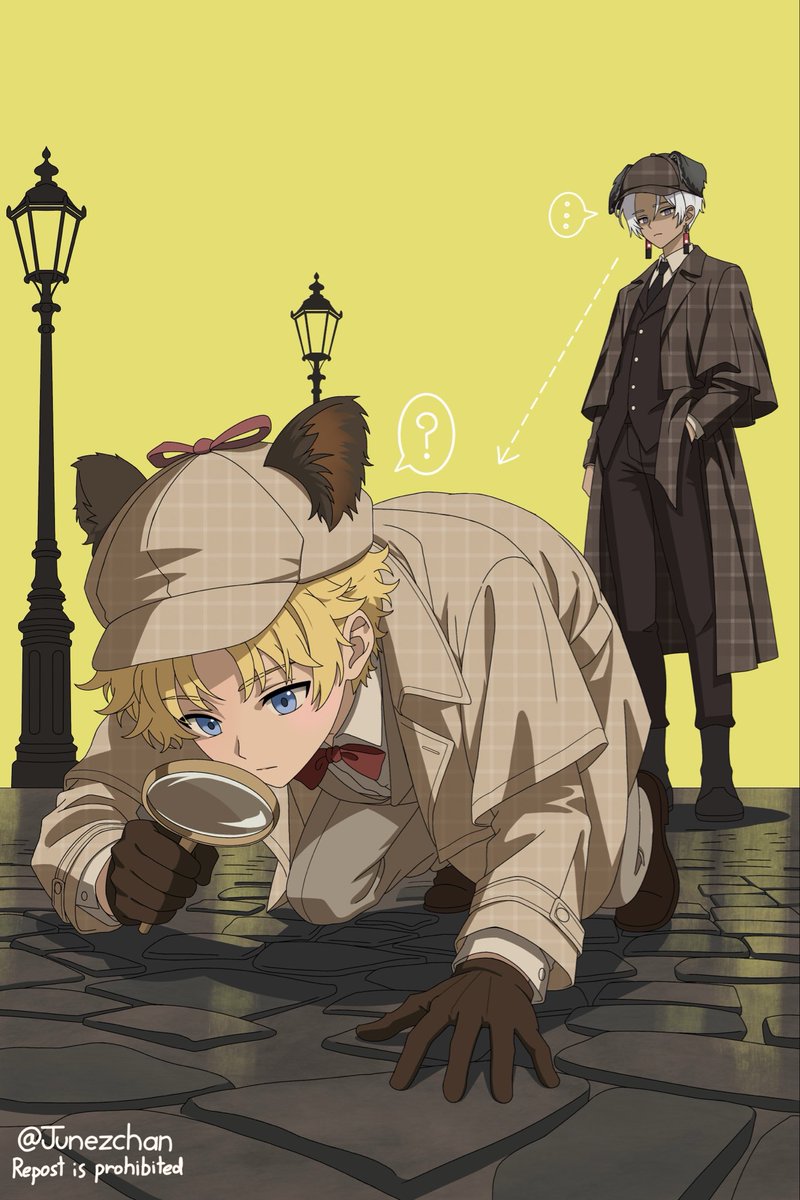 Junezchan's tweet photo. It’s going to be funny if Izana is Takemichi’s boss, and Takemichi always has his 🍑 up high like this. 😂

I think I can do much more to this pic but now I want to move on to draw other stuff.

#東卍FA #IzaTake #イザ武 #อิซาทาเค https://t.co/xW7ALyrNgq