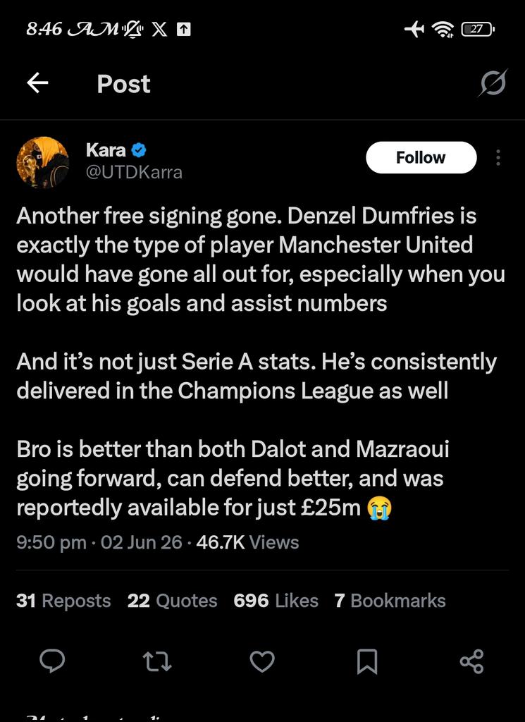 Polymath_16's tweet photo. This farmer said Ederson is no good cos he comes from the Italian league,but boy wants to pay €22m RC for a 30yr old RWB.

It's either they just use their follower's heads to gather and farm engagement,or they are plain ignorant and clueless about the beautiful game. https://t.co/y591ImgLRp