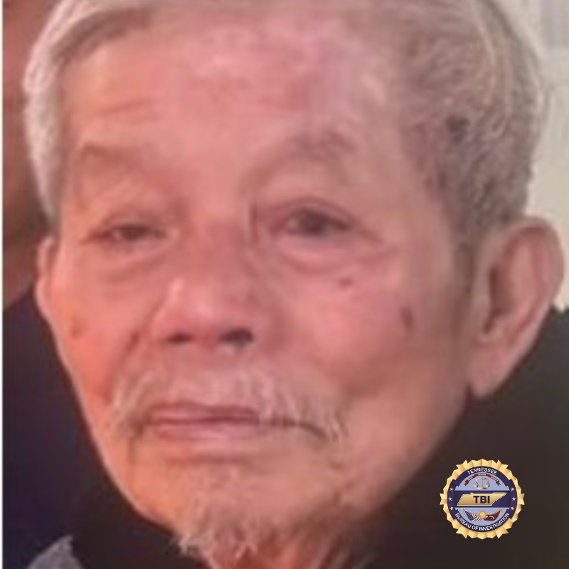 TBInvestigation's tweet photo. #TNSilverAlert We need your help to find Cuong Pham, who is missing from Davidson County.

The 91-year-old is 4’10”, 120 lbs., with gray hair and brown eyes. 
He was last seen on Tuesday wearing a gray sweater, black pants, and beige shoes.

Spot him? Call 1-800-TBI-FIND!

1/X https://t.co/RE8ceCBJpk
