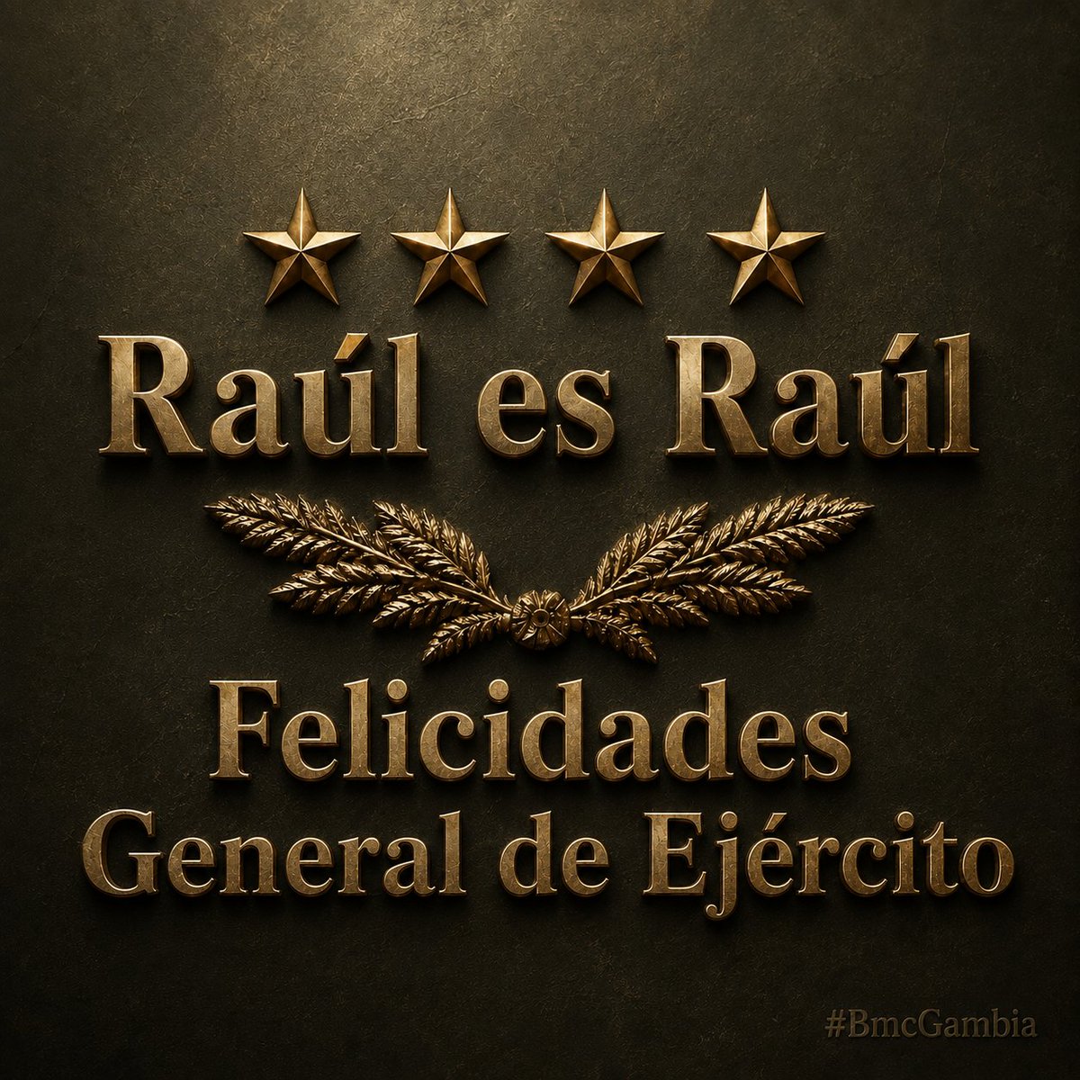 BmcGambiaBlog's tweet photo. ¡Muchísimas felicidades, General de Ejército Raúl! 
Con 95 años, no solo se celebra una vida larga, sino una trayectoria marcada por la lealtad, el deber y la historia viva de Cuba. Reciba un saludo respetuoso y lleno de admiración en este día tan significativo.
#BmcGambia https://t.co/ObZsrtLSMN
