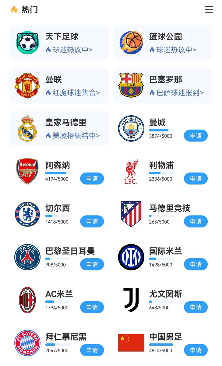 yzz3np's tweet photo. 看来曼联巴萨皇马是球迷最多的三个球队 https://t.co/H7cOggHzW3