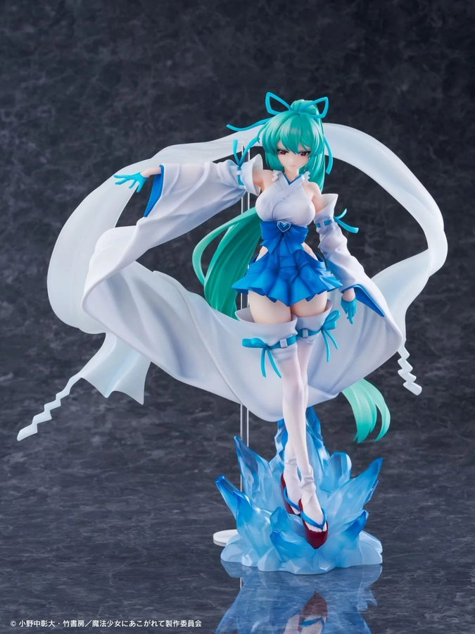 figure_times's tweet photo. あみあみ在庫復活✨
ウイング、『魔法少女にあこがれて』の『マジアアズール 薄氷巫女』がフィギュア化!DX ver.はボロボロ衣装でキャストオフ可能&表情差し替えパーツ付属!2026年3月発売予定
https://t.co/HPMQG6n7zP
#フィギュア #まほあこ #まほあこアニメ #mahoa https://t.co/BVanUofihR