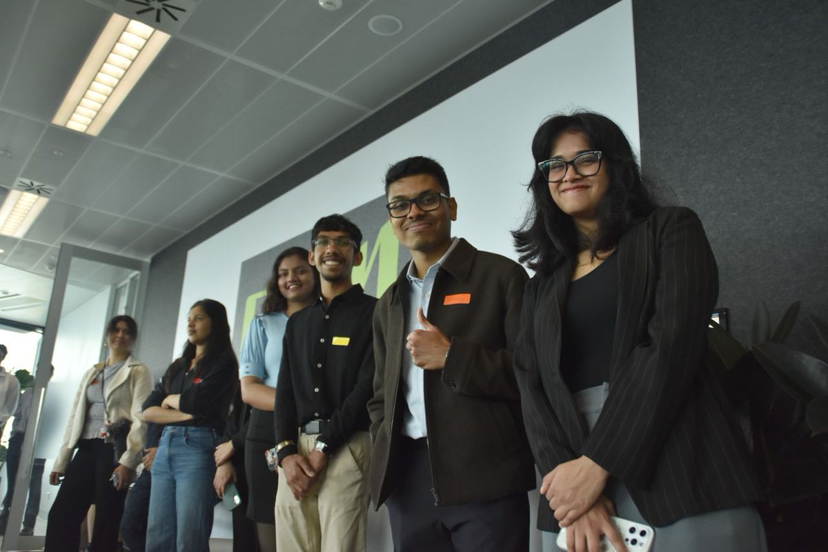 FDMGroup's tweet photo. We recently welcomed students from the @Macquarie_Uni Data & AI Society to our Sydney centre for a firsthand look at modern technology consulting.

From CI/CD pipelines to prompt engineering, the session connected classroom learning with enterprise practice, alongside insights into careers and grad pathways.

Great to meet the next generation of talent! We’re excited to see where your journeys in tech take you 🎓