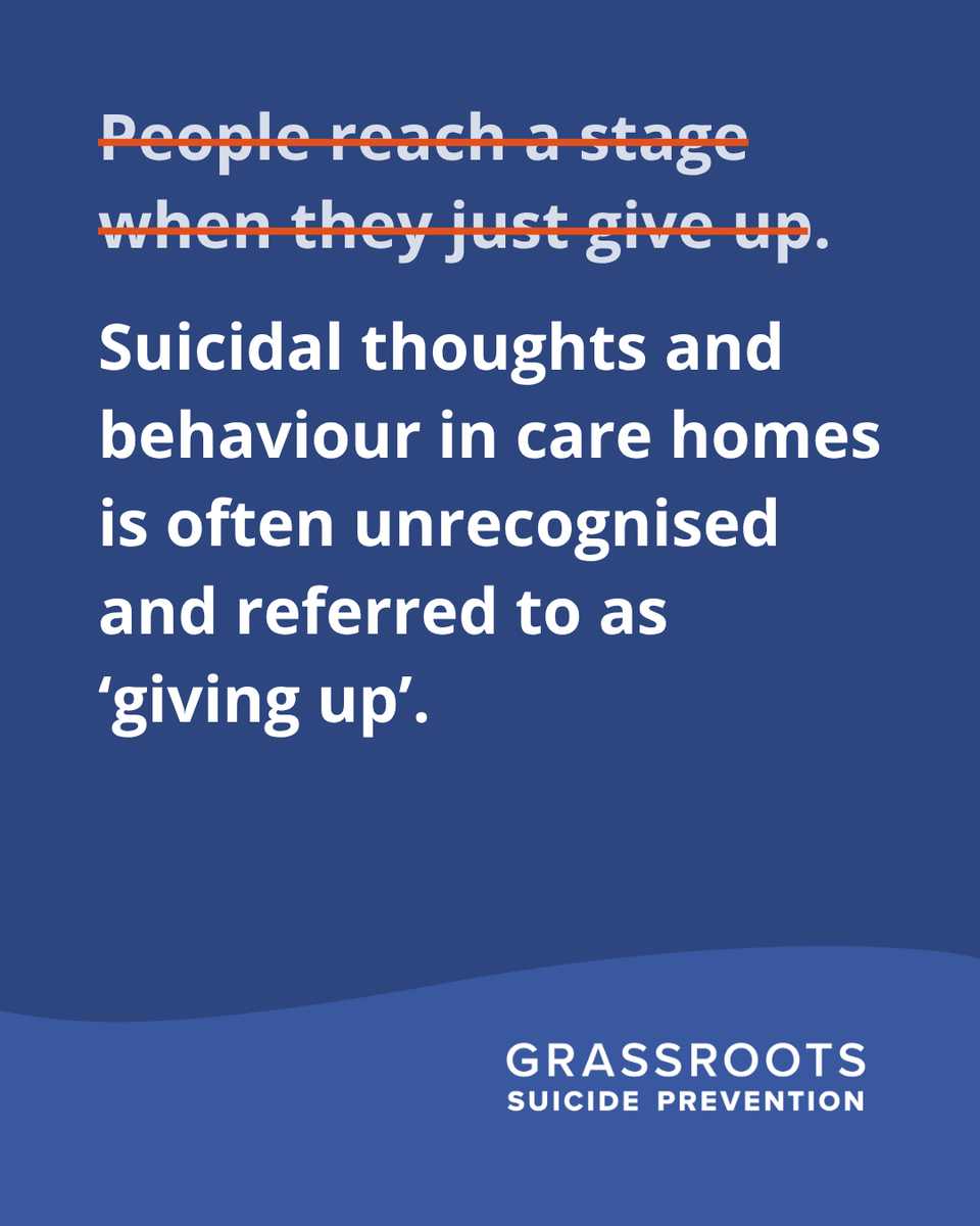 GrassrootsSP's tweet photo. Anyone expressing hopelessness needs serious attention. 🧡

Our Older Adult Suicide Prevention Hub is designed both for adults who need support, and for those in contact with at-risk older people.
🔗https://t.co/0ZdBGhhsI6

#NationalAgeWithoutApologyMonth https://t.co/ZBcREfpFmU