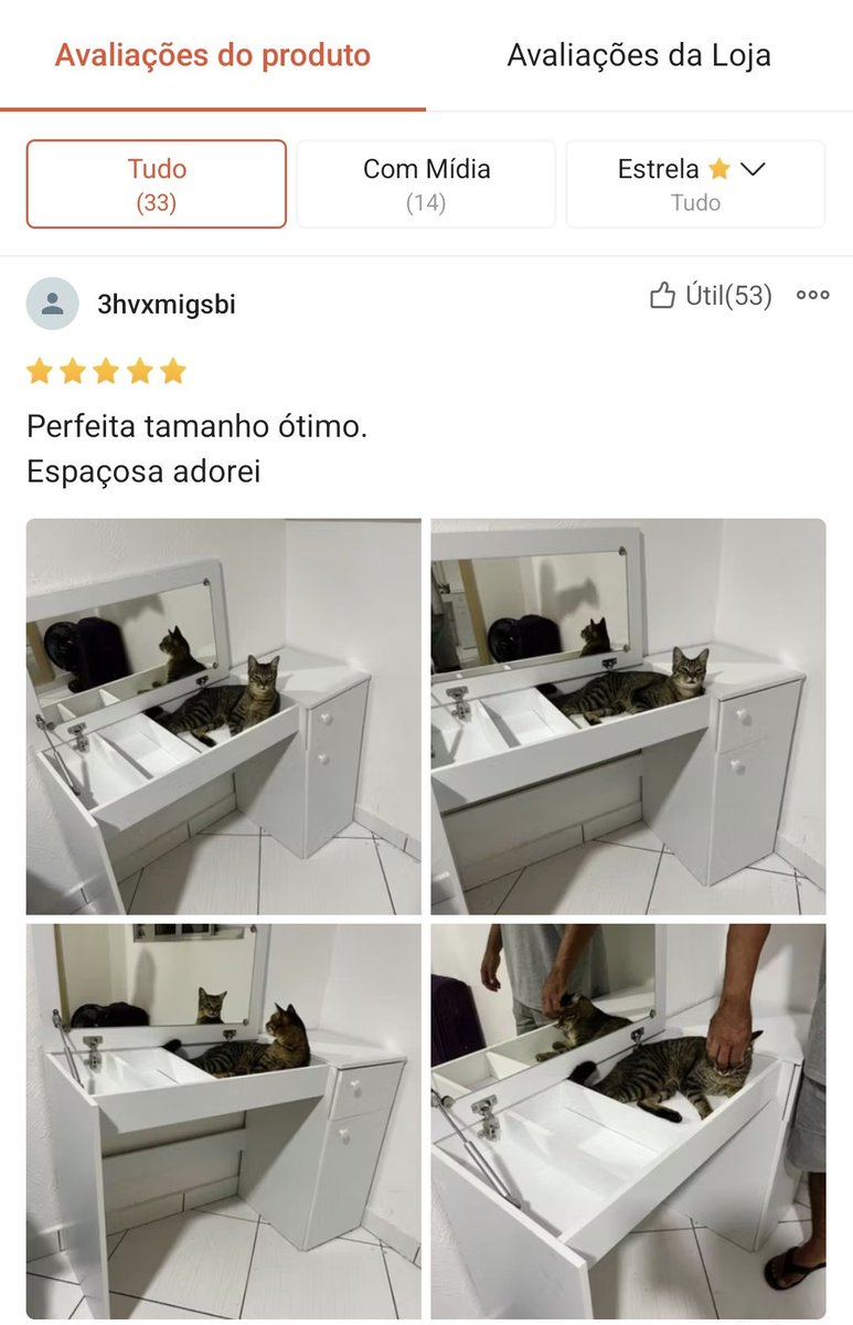 sethmner's tweet photo. eu pesquisando penteadeira pra comprar e me deparo com isso to rindo muito https://t.co/CREgj6xyCd