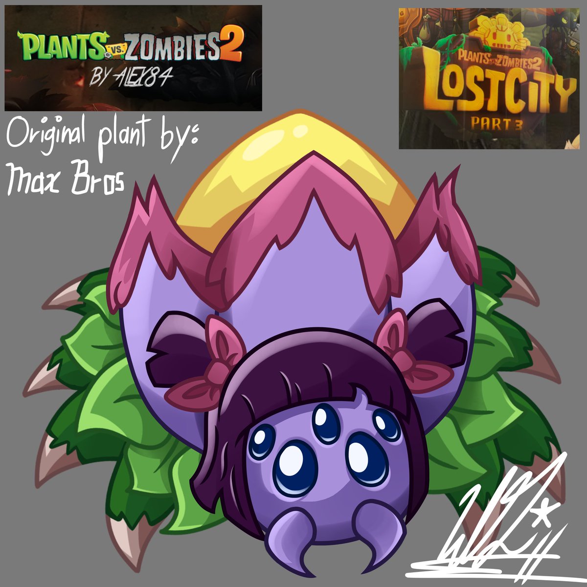 WalldeGuanteR's tweet photo. Dibujo: N3
Fan-Art: N3
PvZ: N3
PvZ2: N3
Idea de disfraz Semperantula: N3
Creditos a los camaradas:
I. Max-Bros creador de la planta
II. Alexgamer84 (YouTube) quien hizo el redibujo
#MaxBros #Alexgamer84 #ExpansionCiudadPerdida #LostCity #pvzfanart #pvz2 #Planta #fanart #WdG https://t.co/4TtJxoLoXp