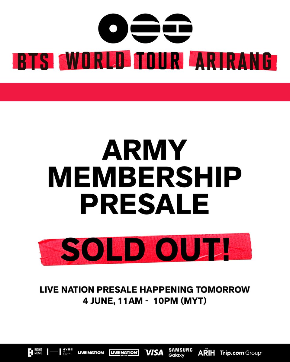 Live Nation Malaysia tweet media
