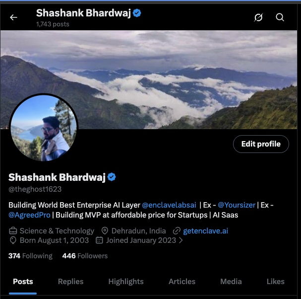 Shashank Bhardwaj tweet media
