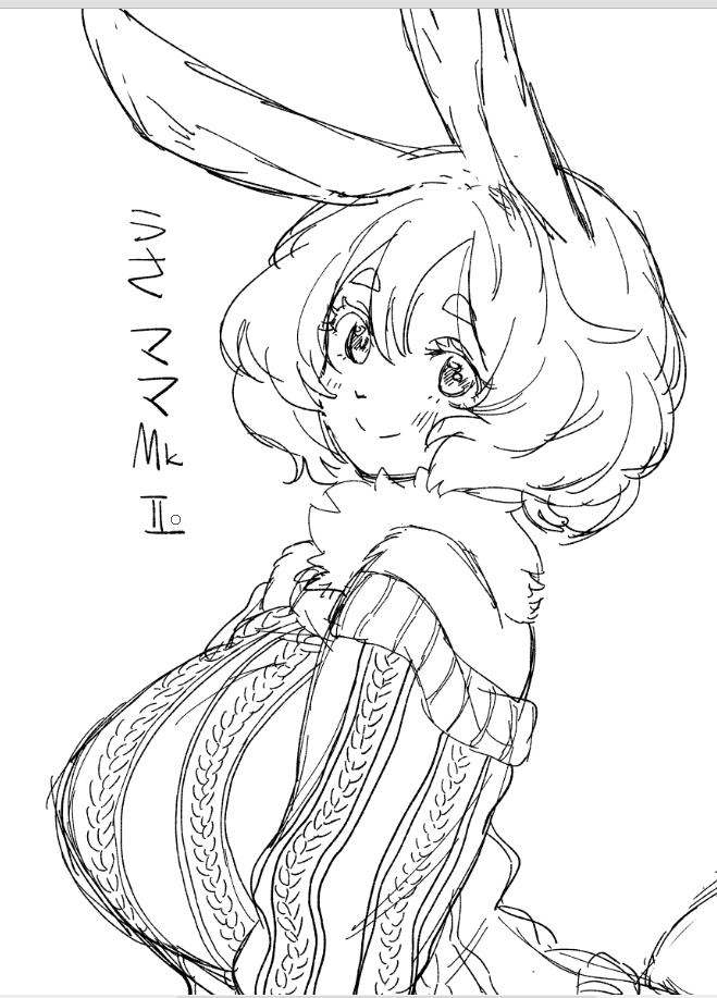 oinariJK_tamamo's tweet photo. うさママ案、ロップイヤーママとベルジアンママMkⅡどっちがいい？ https://t.co/BldEaOszvG