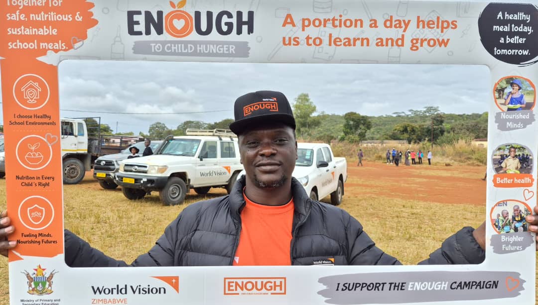 WorldVisionZim's tweet photo. Some people pose for pictures. Noah poses for a cause.

By supporting the #ENOUGHCampaign, Noah is adding his voice to the call for nutritious and sustainable school meals for every child.

A portion a day helps children learn and grow.

#ENOUGH https://t.co/Yp9gE0a4zX