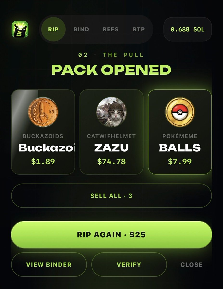 Packs tweet media