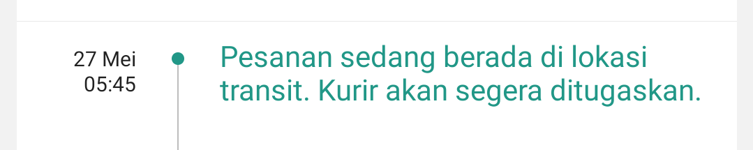 403GM's tweet photo. bukan spx, anteraja ni bos, senggol dong

dari tanggal 27 mei ga gerak2, tbtb buka toren liat notif pengiriman tertunda, ealah wkwkwk dahal tinggal nganter ke rumah. pegawainya masih pada liburan idul adha kali ya https://t.co/0u7PDknSfx