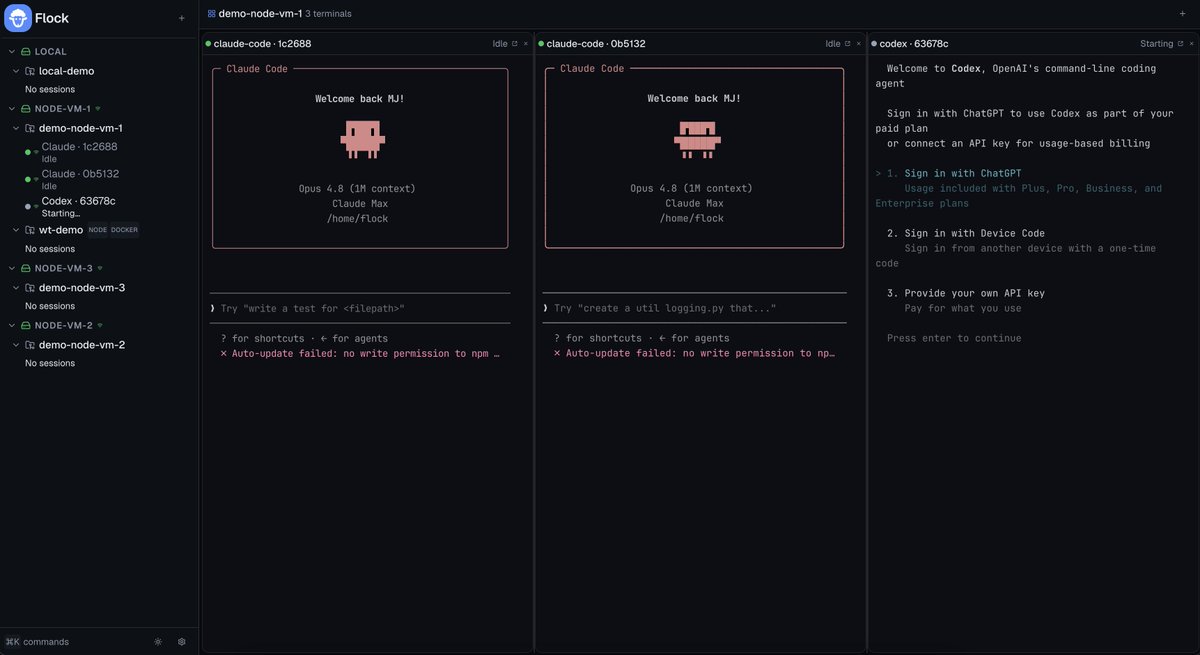 mjtechguy's tweet photo. its like codex app... but for any agent... in the browser... 🤯 https://t.co/GABlcWY9Aa